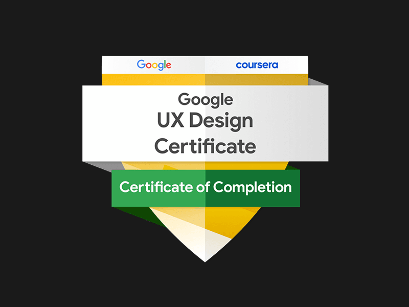 Google UX Design Professional Certificate